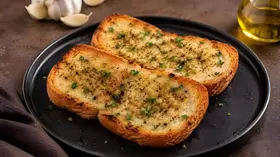 Veg Garlic Pepper Open Toast