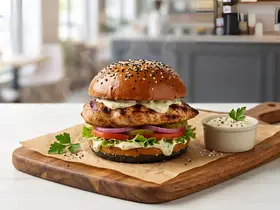 Charcoal Chicken Sandwich
