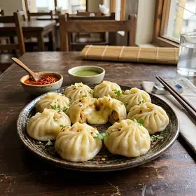 Chicken Cheese Momos