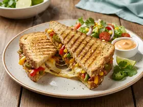 Mexican Veg Sandwich