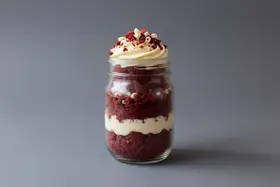 Red Velvet Jar Cake