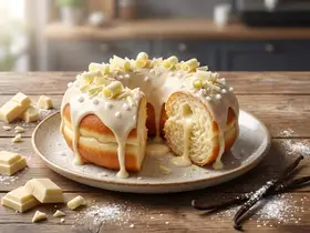 White Chocolate Doughnut
